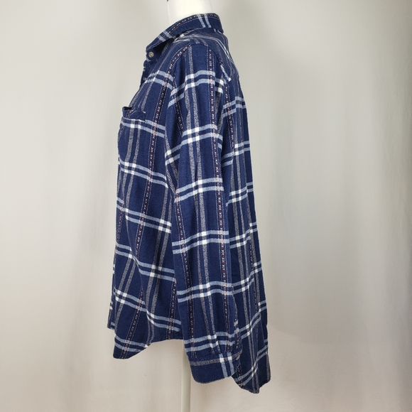 UO-BDG Farmer Plaid Obie Flannel Shirt - Picture 4 of 7